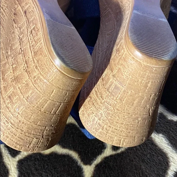 Italian Shoemakers Blue Denim Shania Wedges - Picture 7 of 11